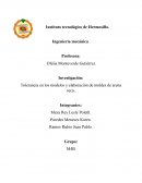 Tolerancia en los modelos y elaboración de moldes de arena seca