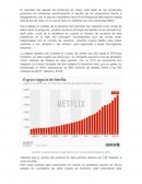 ¿Cuánto invierte Netflix para poder sostener a sus usuarios y las ventas?