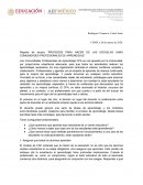 Reporte de lectura “PROCESOS PARA HACER DE LAS ESCUELAS UNAS COMUNIDADES PROFESIONALES DE APRENDIZAJE”