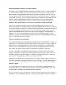 Resumen del trabajo comunal de los pueblos indígenas