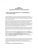 LA ECONOMÍA POLÍTICA DE LAS POLÍTICAS PÚBLICAS