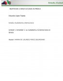 Estado, Ciudadanía y Democracia