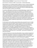 Informe de lectura Individual: Por Ignacio Ramonet “El Quinto Poder”