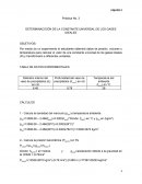 Práctica No. 3 DETERMINACICIÓN DE LA CONSTANTE UNIVERSAL DE LOS GASES IDEALES