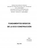 ECO CONSTRUCCION