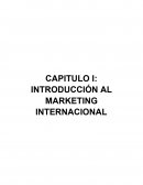 INTRODUCCIÓN AL MARKETING INTERNACIONAL