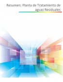 Planta de tratamiento de aguas residuales