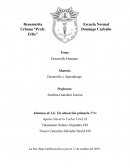 Desarrollo humano y Aprendizaje