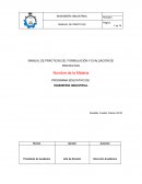 FORMULACIÓN Y EVALUACIÓN DE PROYECTOS