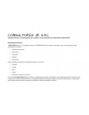 CONSULTORES JR S.A.C.