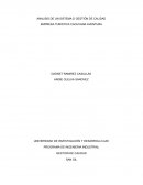 ANALISIS DE UN SISTEMA DE GESTIÓN DE CALIDAD . EMPRESA TURISTICA CACUVANA AVENTURA