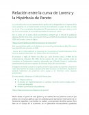 Relacion de la curva de lorenz con el diagrama de pareto