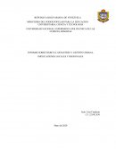 INFORME SOBRE HÀBITAT, DESASTRES Y GESTIÒN URBANA, IMPLICACIONES LOCALES Y REGIONALES