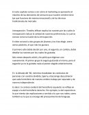 Marketing, las técnicas tradicionales de mercado