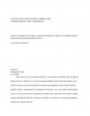 ENFOQUE CULTURAL, MANEJO DE SUBCULTURAS, Y LA IMPORTANCIA DE GENERACIONES DESARROLLADAS