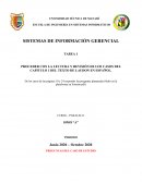 PROCEDER CON LA LECTURA Y REVISIÓN DE LOS CASOS DEL CAPITULO 1 DEL TEXTO DE LAUDON EN ESPAÑOL