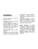 GLOSARIO BIOLOGÍA