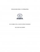 ENSAYO DE LENGUA Y LITERATURA