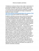 Eficiencia energetica colombia