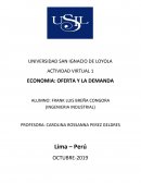 ECONOMIA: OFERTA Y LA DEMANDA. AJE