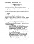 Valoración preanestésica (MVZ)