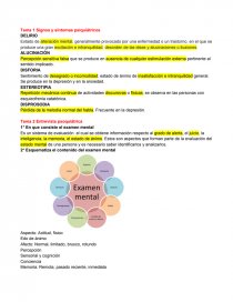 Banco de preguntas psiquiatria. Página 1
