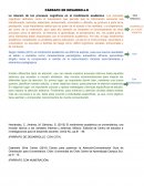 Párrafos de desarrollo e instrumentos