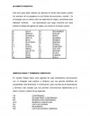 Alfabeto fonetico y abreviaturas y terminos turisticos