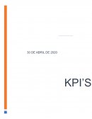 Informe de KPI’s