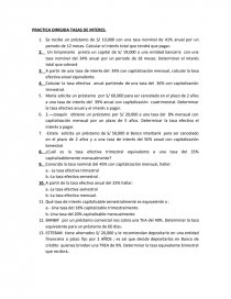 PRACTICA DIRIGIDA TASAS DE INTERES. Página 1