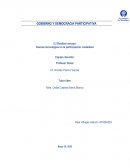 GOBIERNO Y DEMOCRACIA PARTICIPATIVA