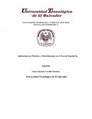 APLICACIONES DE MATRICES EN LA INGENIERIA