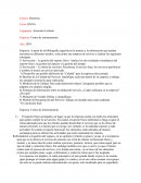 Atención al cliente. Empresa: Centro de entrenamiento