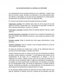 Las escuelas primarias: su contexto y su diversidad