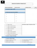 Analisis de trabajo seguro