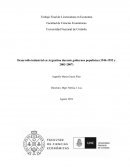 Desarrollo industrial en Argentina durante gobiernos populistas (1946-1952 y 2003-2007)