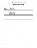 MACROECONOMIA. Cuadro de Información Económica de Países Seleccionados