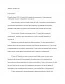 Chomsky Noam (1992). El control de los medios de comunicación