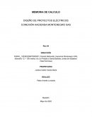 DISEÑO DE PROYECTOS ELÉCTRICOS CONEXIÓN HACIENDA MONTENEGRO SAS