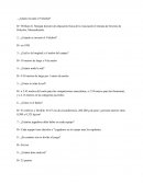 Cuestionario Voliebol