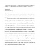 Diagnostico para la implementación de turbinas eólicas para las zonas altas de Arequipa 2020