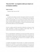 Escucha Chile, un programa que rompió con la censura de la dictadura