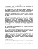 VENTAS. Las empresas deben su supervivencia y éxito enteramente del departamento de ventas