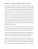 ARGUMENTO 3 .- EL DERECHO AL TRABAJO Y EL DERECHO AL SALARIO