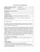 Informe de sensación