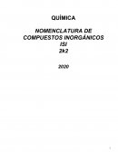 Nomenclatura de compuestos inorganicos