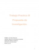 Propuesta de investigacion. Saber cuántos alumnos y exalumnos trabajan en relación con el área de estudi