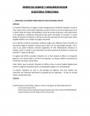 FORO DE DEBATE Y ARGUMENTACION. AUDITORIA TRIBUTARIA
