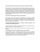 ¿Qué conocimientos previos considera que le fueron claves para realizar la actividad?