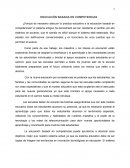 ENSAYO-EDUCACIÓN BASADA EN COMPETENCIAS